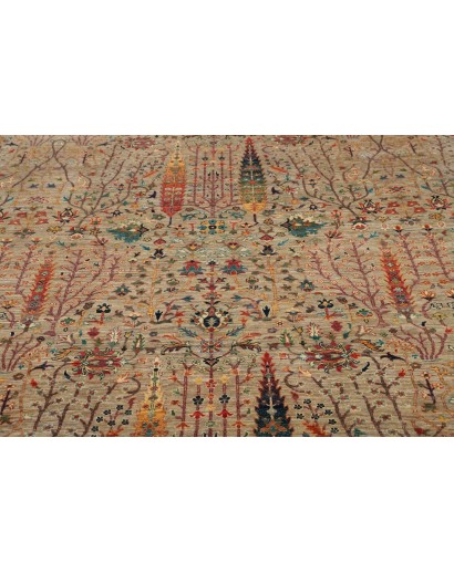 Tappeto Shahi Fine Pakistan marrone grigio 204x293
