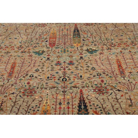Tappeto Shahi Fine Pakistan marrone grigio 204x293