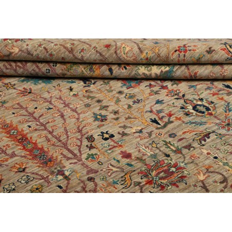 Tappeto Shahi Fine Pakistan marrone grigio 204x293