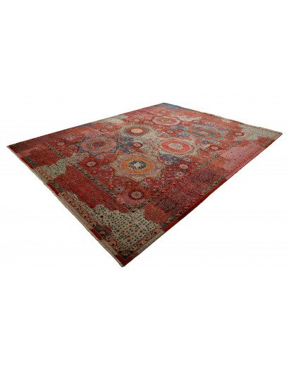 Tappeto Mamlouk Pakistan marrone grigio 274x353