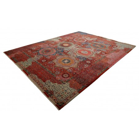 Tappeto Mamlouk Pakistan marrone grigio 274x353