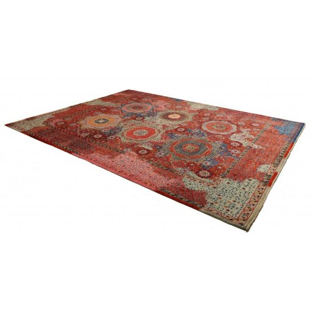 Tappeto Mamlouk Pakistan marrone grigio 274x353