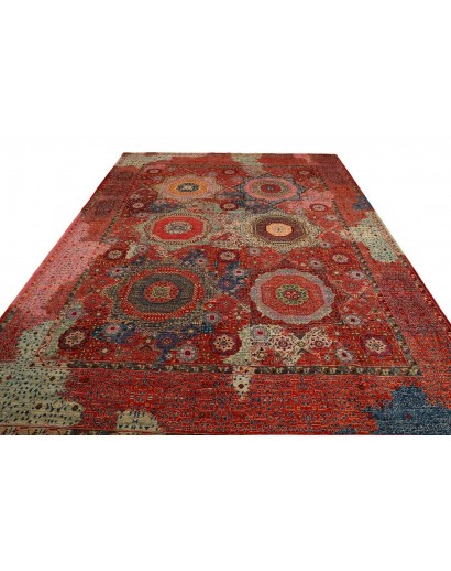 Tappeto Mamlouk Pakistan marrone grigio 274x353