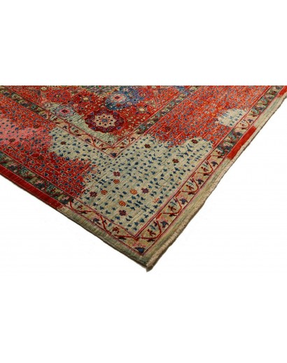 Tappeto Mamlouk Pakistan marrone grigio 274x353