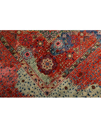 Tappeto Mamlouk Pakistan marrone grigio 274x353