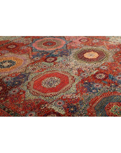 Tappeto Mamlouk Pakistan marrone grigio 274x353