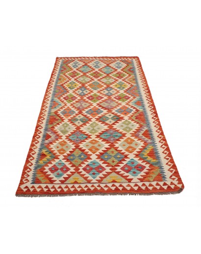 Tappeto Kilim Afghanistan marrone 110x202