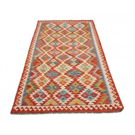 Tappeto Kilim Afghanistan marrone 110x202