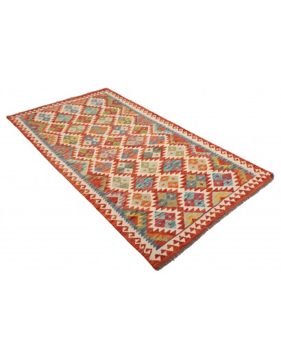 Tappeto Kilim Afghanistan marrone 110x202