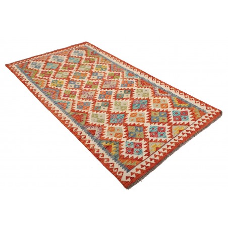 Tappeto Kilim Afghanistan marrone 110x202
