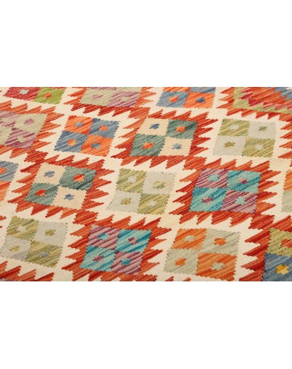 Tappeto Kilim Afghanistan marrone 110x202