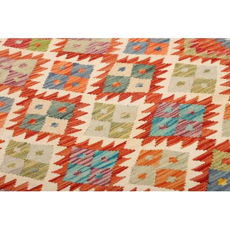Tappeto Kilim Afghanistan marrone 110x202