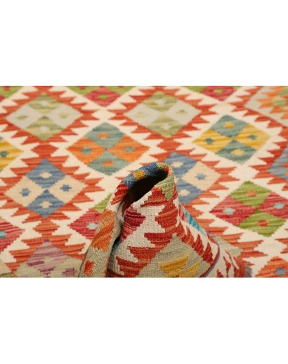 Tappeto Kilim Afghanistan marrone 110x202