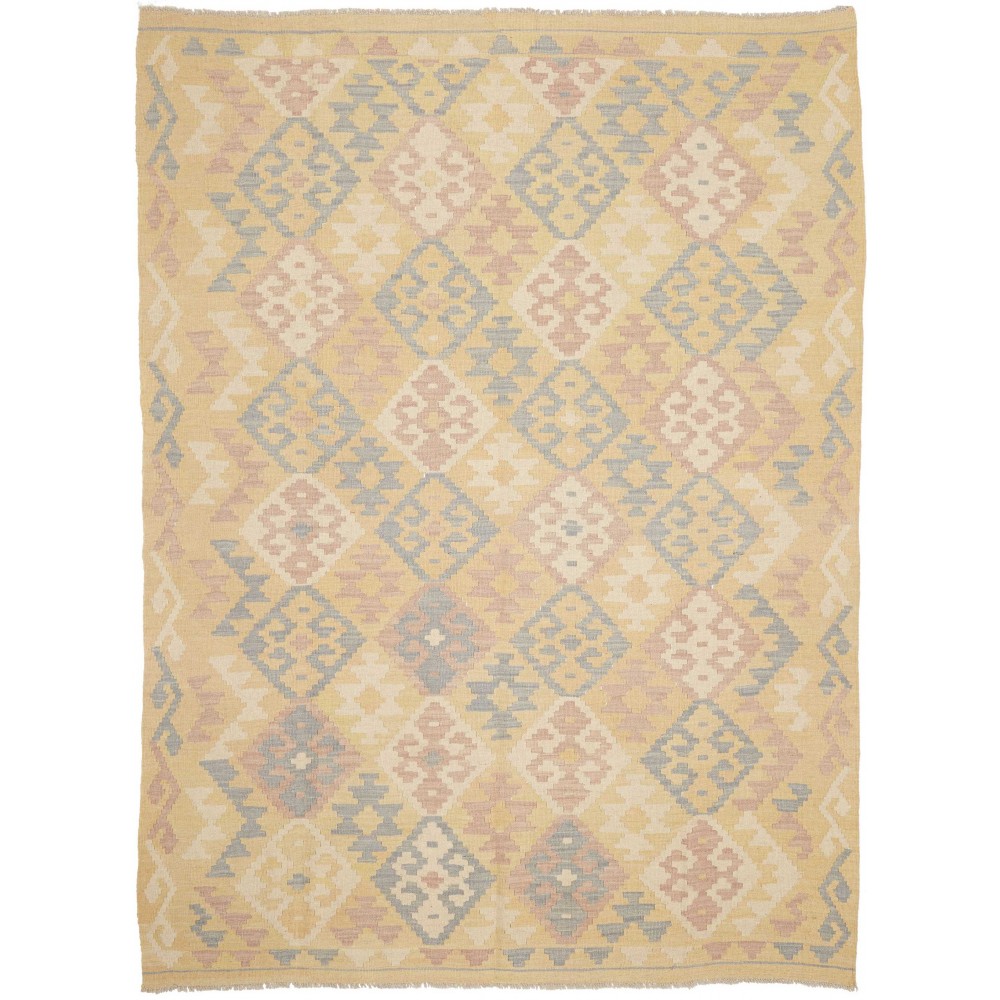 Tappeto Kilim Afghanistan marrone 181x244 Tappeto Kilim Afghanistan marrone 181x244