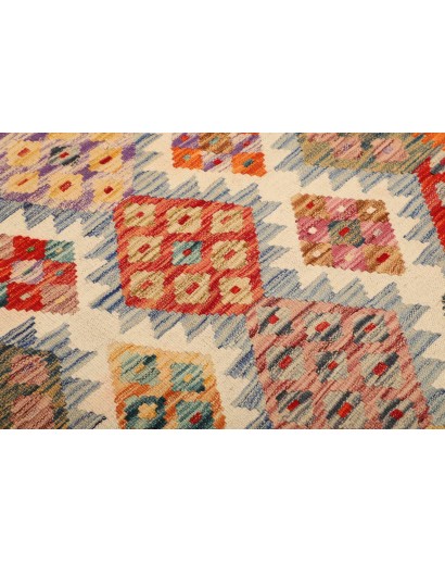 Tappeto Kilim Afghanistan marrone 102x189