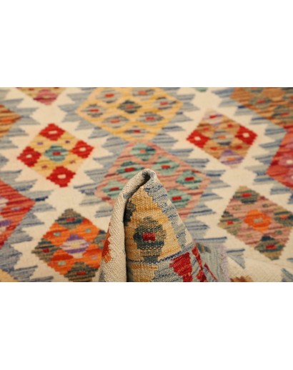 Tappeto Kilim Afghanistan marrone 102x189