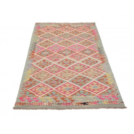 Tappeto Kilim Afghanistan marrone 100x194