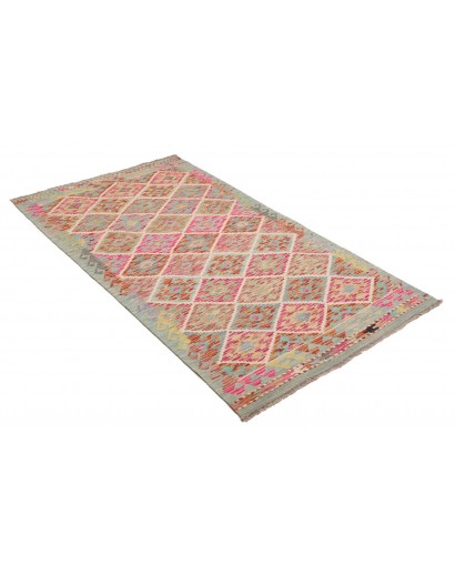 Tappeto Kilim Afghanistan marrone 100x194