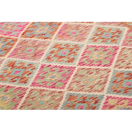 Tappeto Kilim Afghanistan marrone 100x194