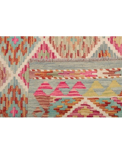 Tappeto Kilim Afghanistan marrone 100x194