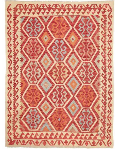 Tappeto Kilim Afghanistan marrone 179x240