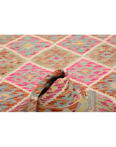 Tappeto Kilim Afghanistan marrone 100x194