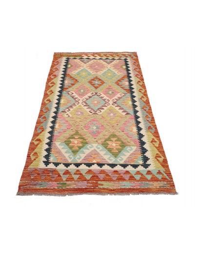 Tappeto Kilim Afghanistan marrone 98x204