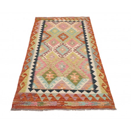 Tappeto Kilim Afghanistan marrone 98x204