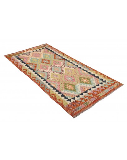 Tappeto Kilim Afghanistan marrone 98x204