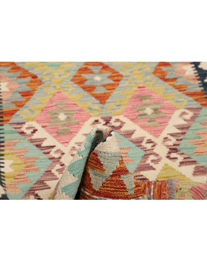 Tappeto Kilim Afghanistan marrone 98x204