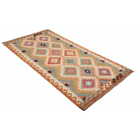 Tappeto Kilim Afghanistan marrone 101x202