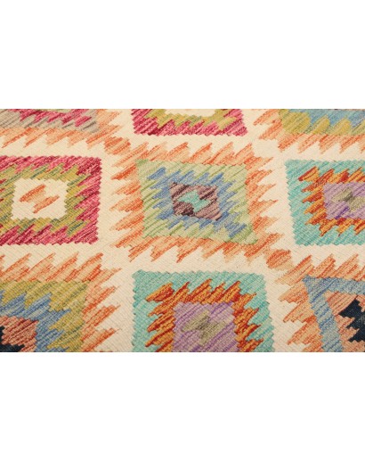 Tappeto Kilim Afghanistan marrone 101x202