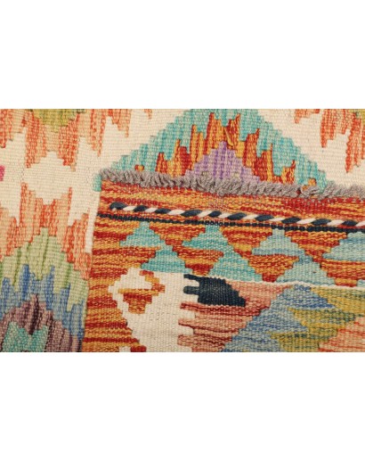 Tappeto Kilim Afghanistan marrone 101x202