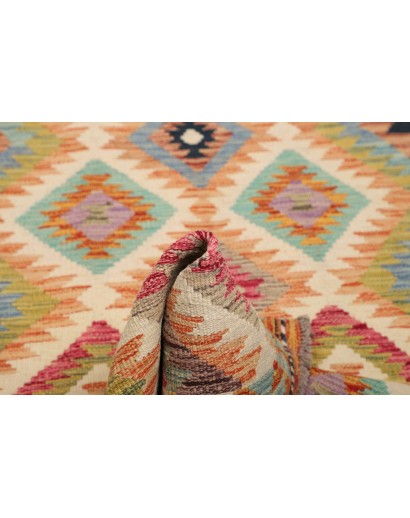 Tappeto Kilim Afghanistan marrone 101x202