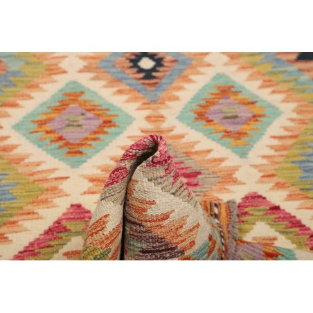 Tappeto Kilim Afghanistan marrone 101x202