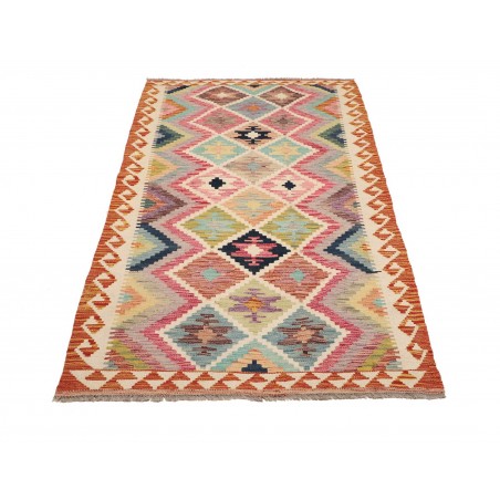 Tappeto Kilim Afghanistan marrone 101x202