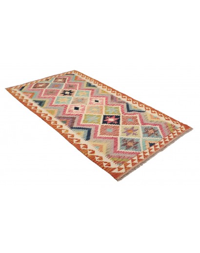 Tappeto Kilim Afghanistan marrone 101x202
