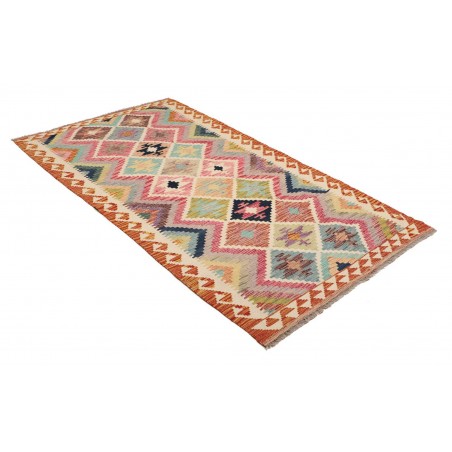 Tappeto Kilim Afghanistan marrone 101x202