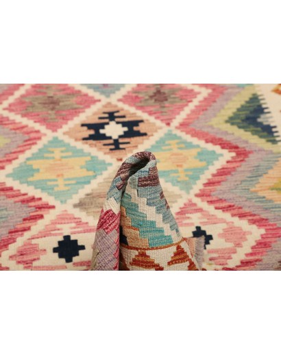 Tappeto Kilim Afghanistan marrone 101x202
