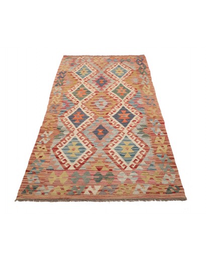 Tappeto Kilim Afghanistan marrone 100x208