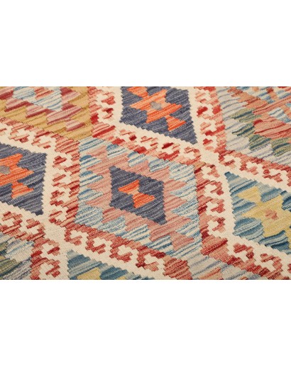 Tappeto Kilim Afghanistan marrone 100x208