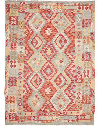 Tappeto Kilim Afghanistan marrone 176x244