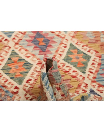 Tappeto Kilim Afghanistan marrone 100x208