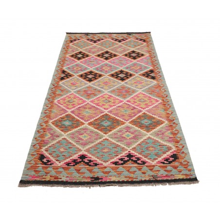 Tappeto Kilim Afghanistan marrone 103x202