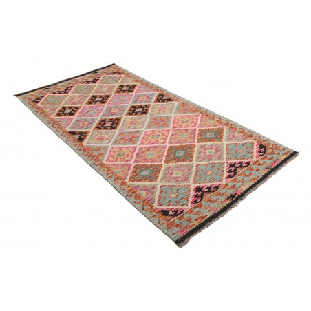 Tappeto Kilim Afghanistan marrone 103x202