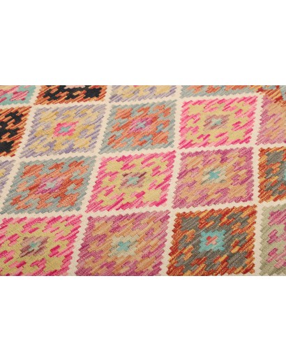 Tappeto Kilim Afghanistan marrone 103x202