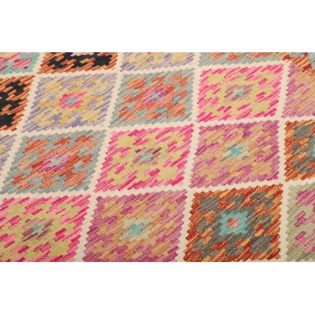 Tappeto Kilim Afghanistan marrone 103x202