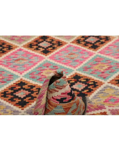 Tappeto Kilim Afghanistan marrone 103x202