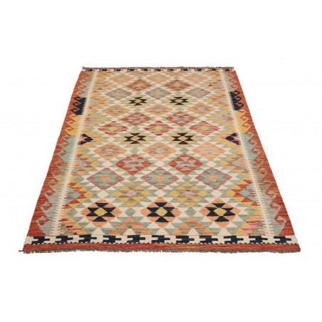 Tappeto Kilim Afghanistan marrone 119x177