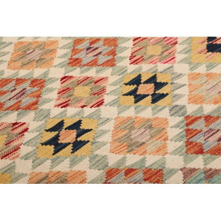 Tappeto Kilim Afghanistan marrone 119x177